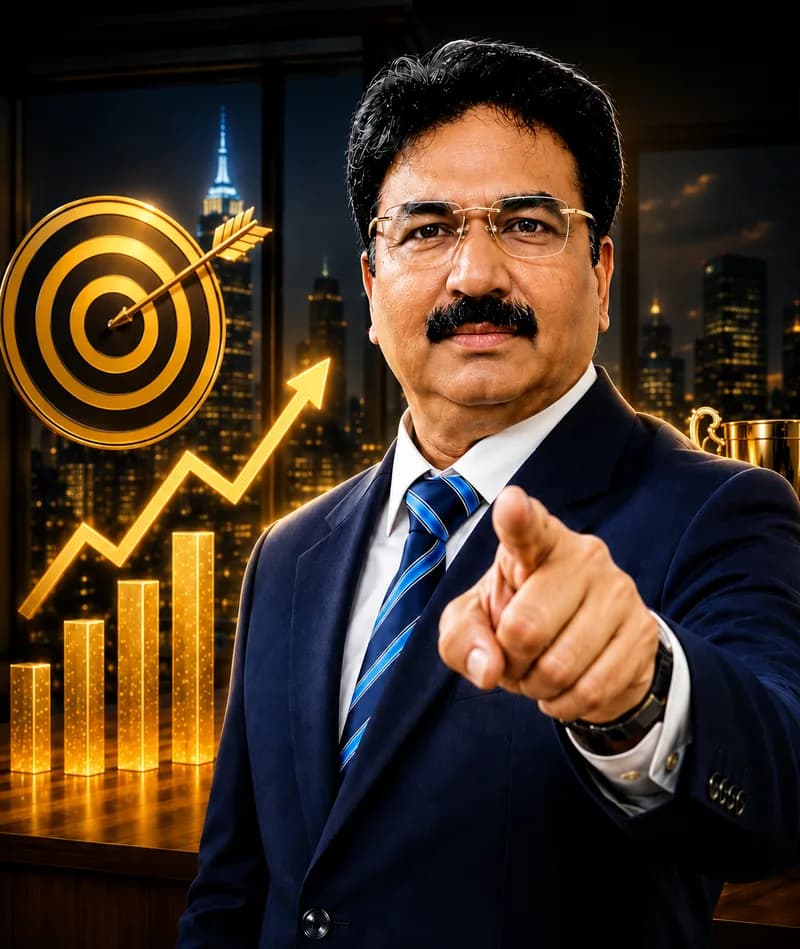 Ashok Choudhary pointing towards the gap in the sales funnel
